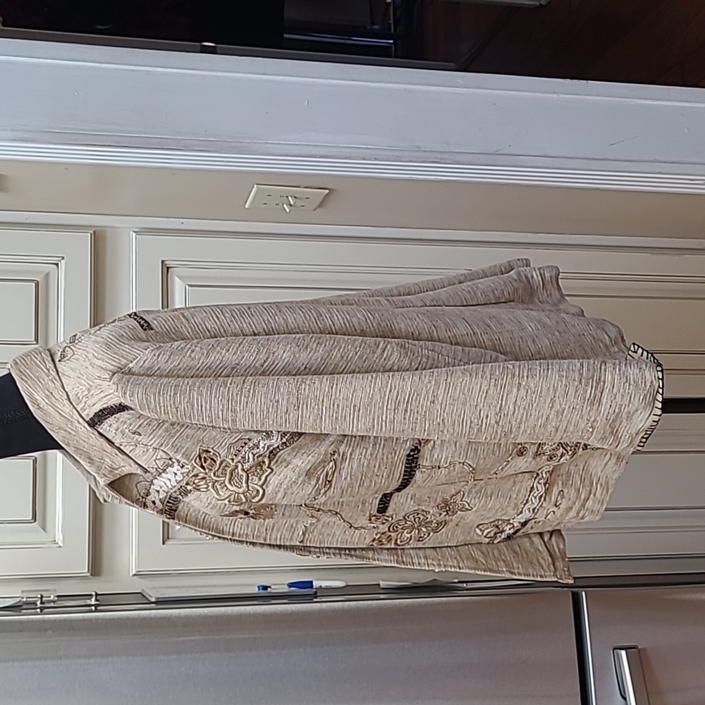 Coldwater Creek Embroidered Patchwork Lined Blazer - image 2